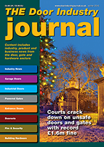 The Door Industry Journal - Winter 2016 Issue