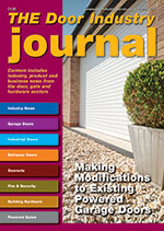 Door Industry Journal Spring 2016 cover
