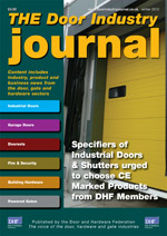 The Door Industry Journal - Winter 2012 Issue