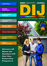 Door Industry Journal Winter 2020 cover